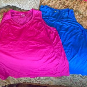 2 DryTek tank tops - size 3X